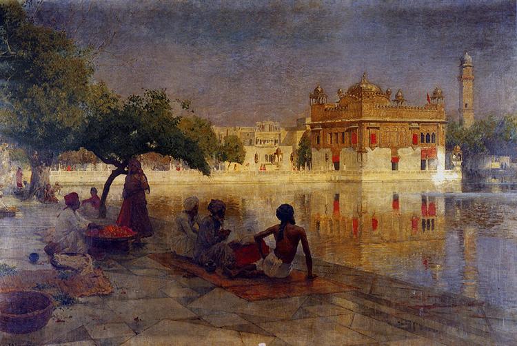 1The Golden Temple at Amritsar. Edwin Lord Weeks