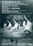 peter brook mahabharata poster