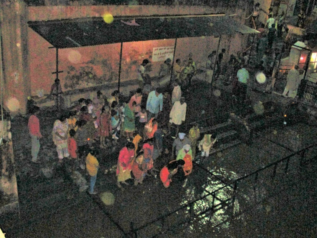 Ganesha Idol Being Immersed 1
