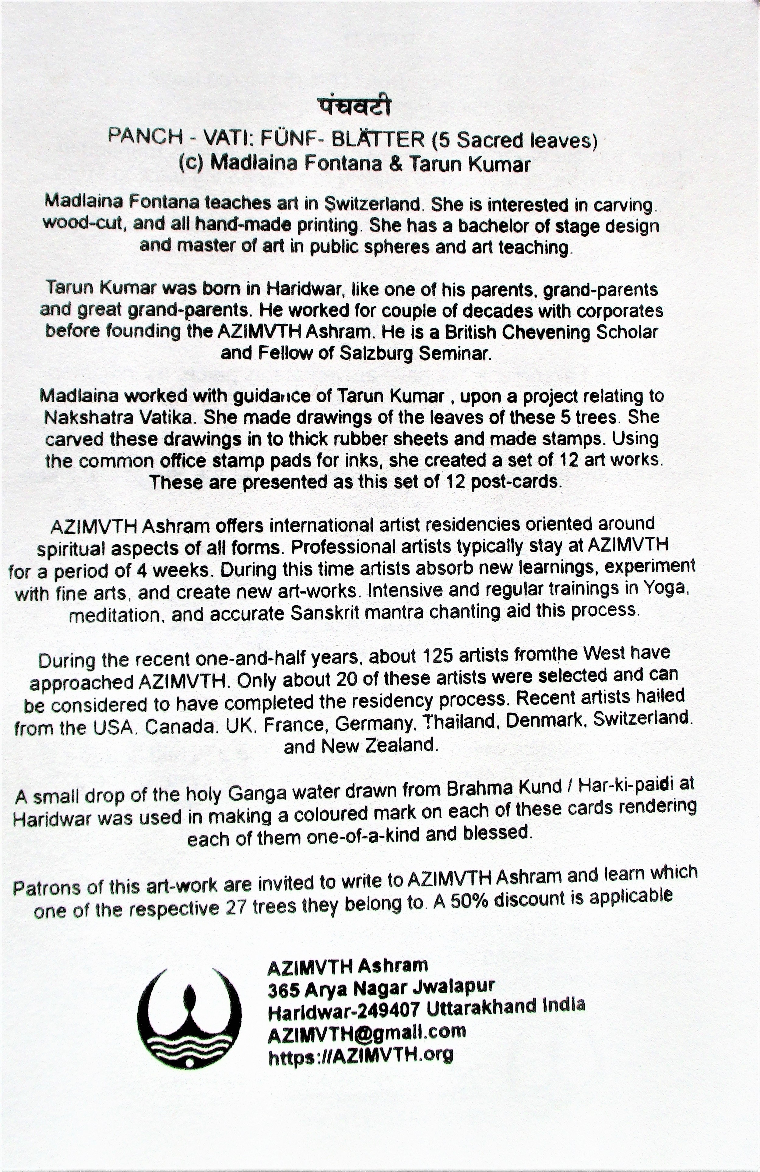 panch vati - description 2