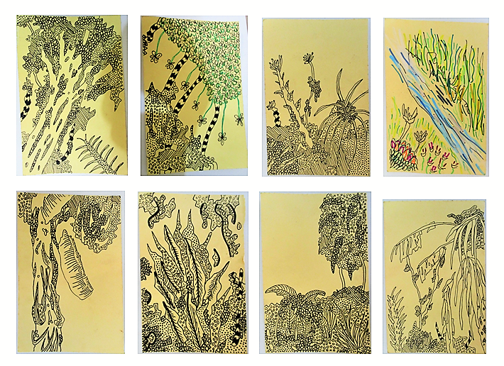 WJF My Green Picture - small - collage of 8