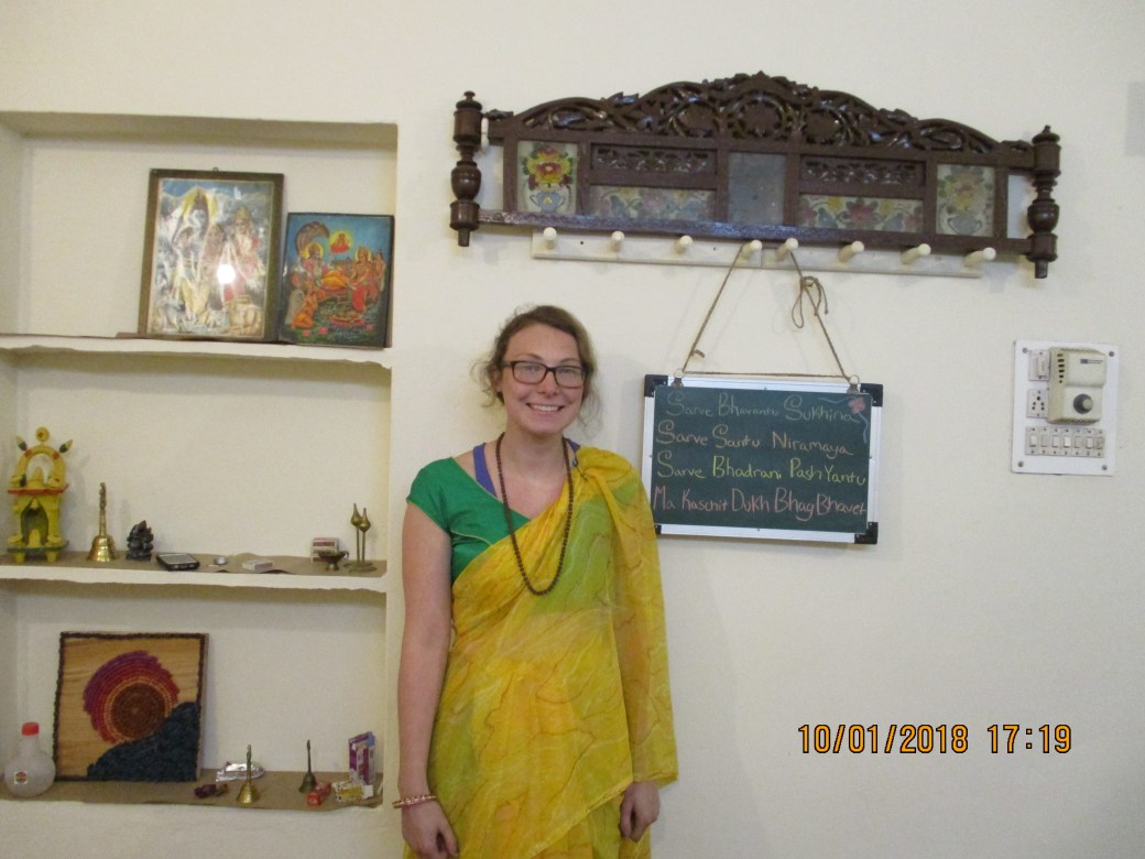 Studio 1 Emily Kuchenbecker Glass Artist at AZIMVTH Ashram Artist Residency Haridwar India